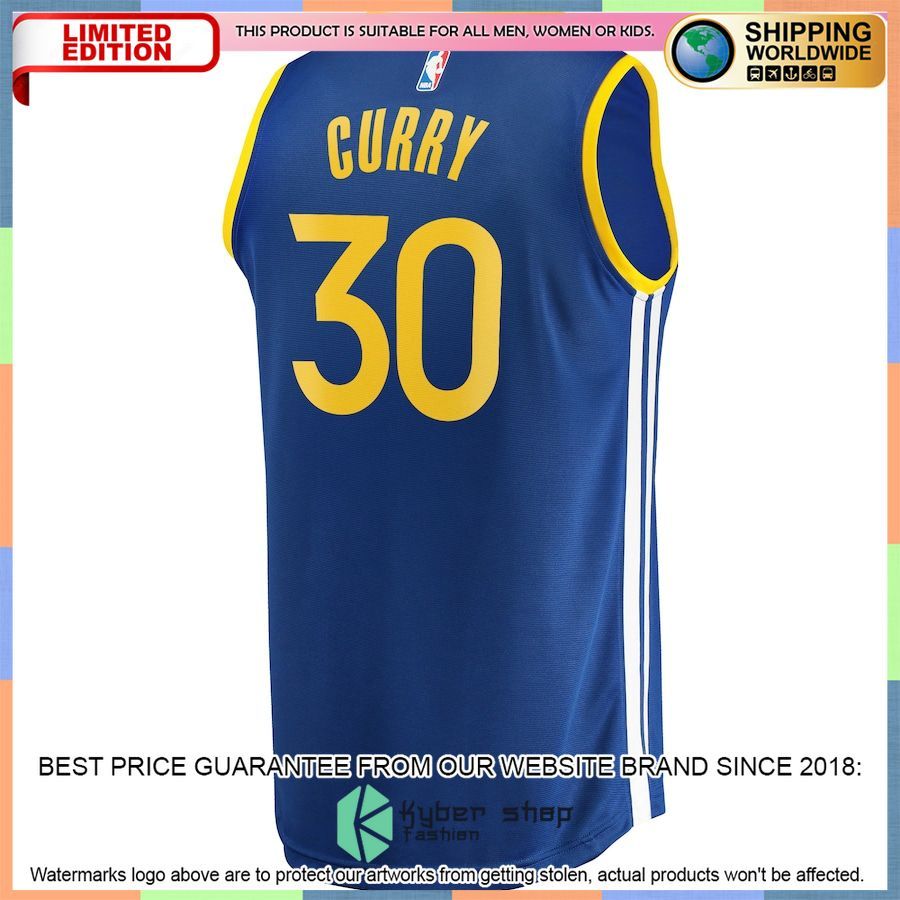 Stephen Curry Golden State Warriors Youth 2022-23 Player Royal Basketball Jersey 3 Stephen Curry Golden State Warriors Youth 2022-23 Player Royal Basketball Jersey word3
