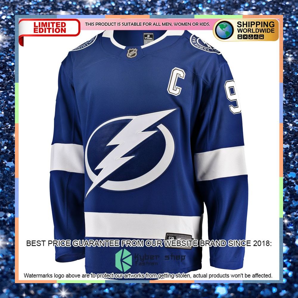 Steven Stamkos Tampa Bay Lightning Breakaway Blue Hockey Jersey 6 Steven Stamkos Tampa Bay Lightning Breakaway Blue Hockey Jersey word2