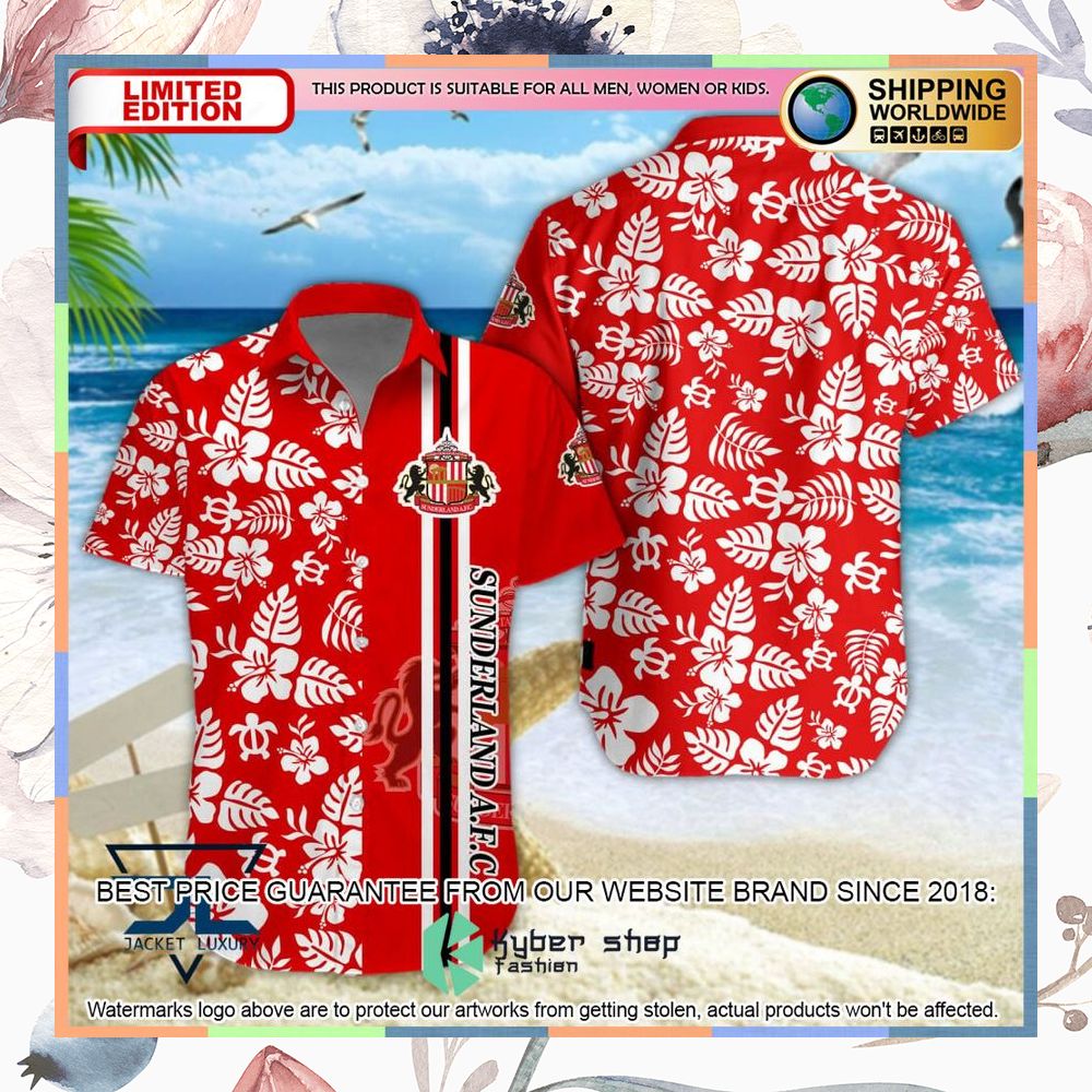 Sunderland A.F.C Hawaiian Shirt, Shorts 5 Sunderland A.F.C Hawaiian Shirt, Shorts word3