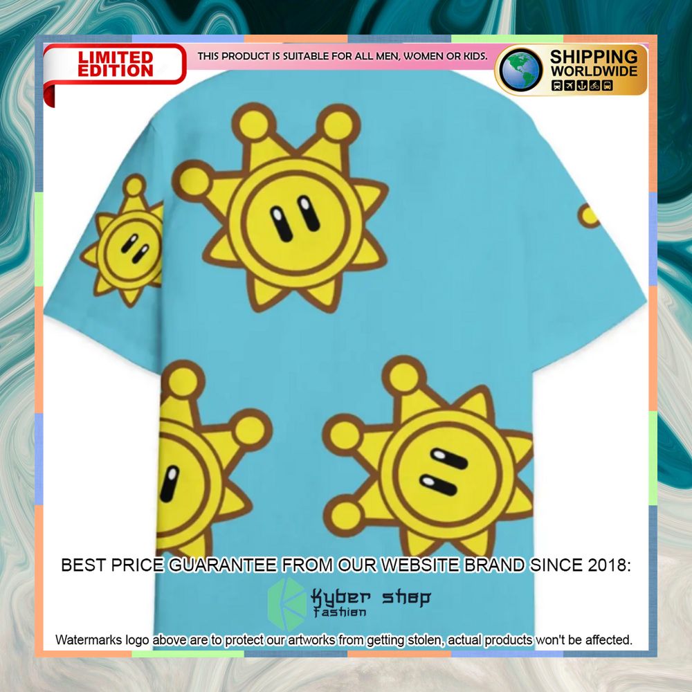 Super Mario Hawaiian shirt 6 Super Mario Hawaiian shirt word2
