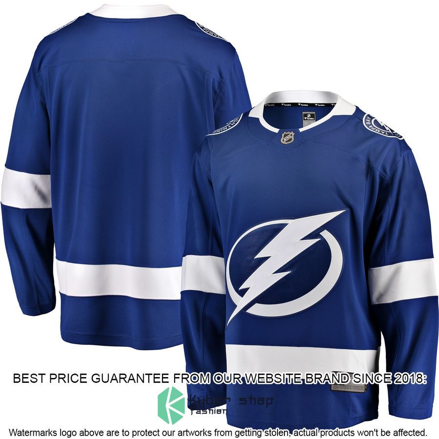Tampa Bay Lightning Breakaway Home Blue Hockey Jersey 4 Tampa Bay Lightning Breakaway Home Blue Hockey Jersey word3