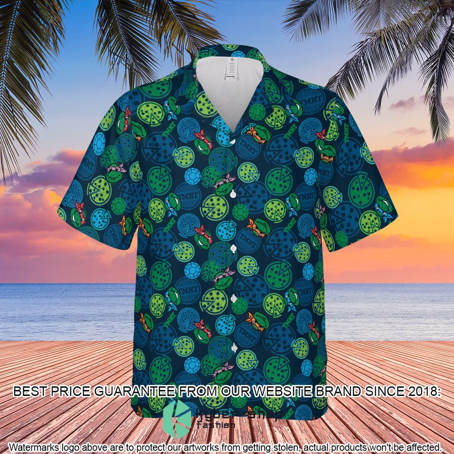 Teenage Mutant Ninja Turtles Pizza Hawaiian Shirt 3 Teenage Mutant Ninja Turtles Pizza Hawaiian Shirt word3