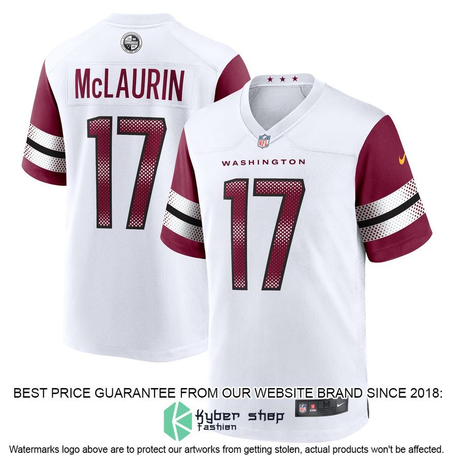 Terry McLaurin Washington Commanders White Football Jersey 4 Terry McLaurin Washington Commanders White Football Jersey word2