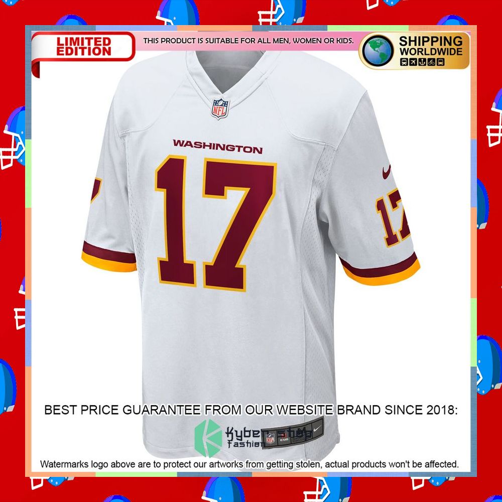 Terry McLaurin Washington Football Team White Football Jersey 7 Terry McLaurin Washington Football Team White Football Jersey word1