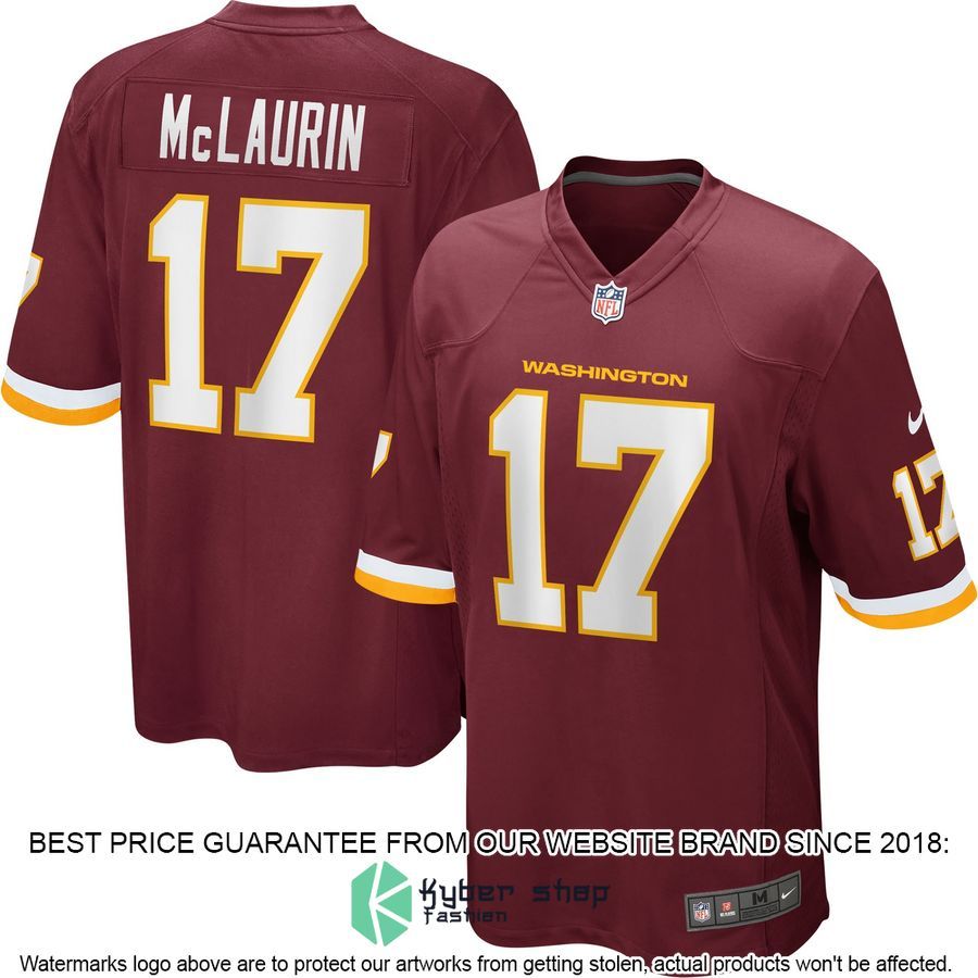 Terry McLaurin Washington Football Team White Football Jersey 5 Terry McLaurin Washington Football Team White Football Jersey word1