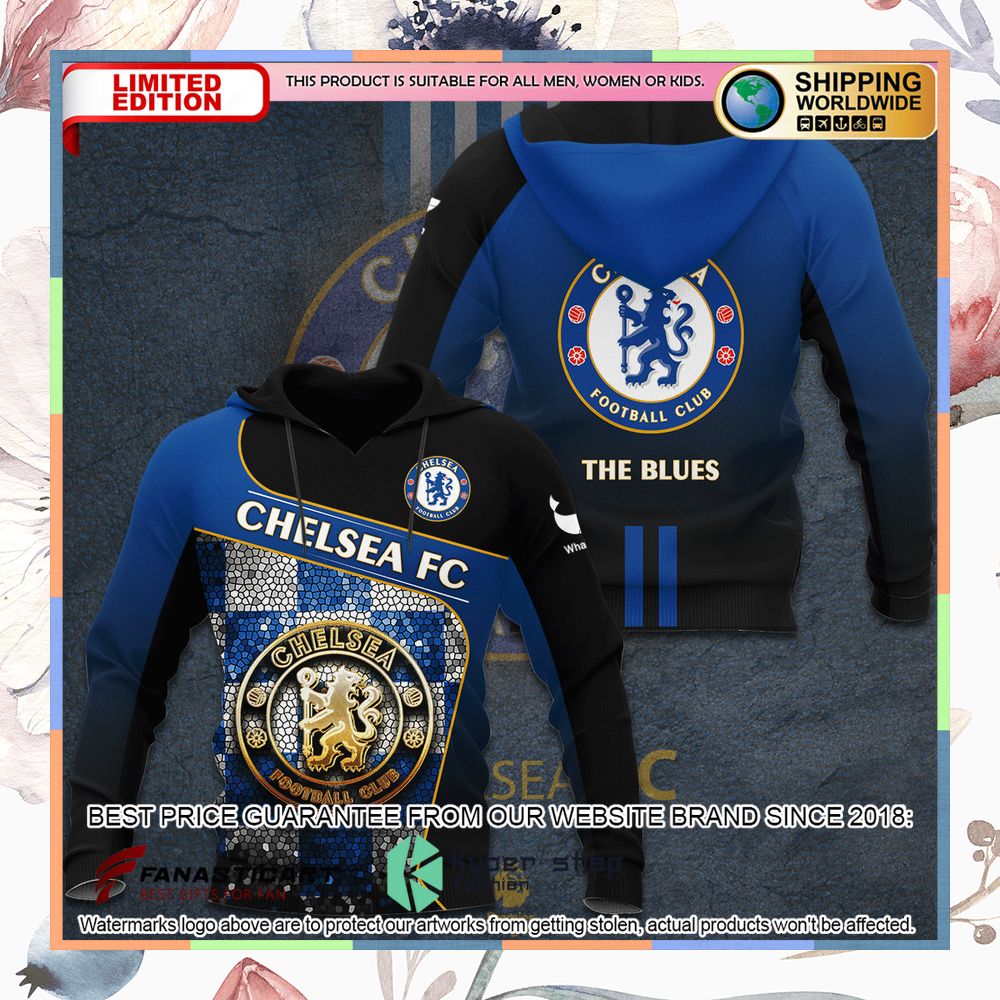 The Blues Chelsea FC logo Hoodie, Shirt 3 The Blues Chelsea FC logo Hoodie, Shirt word1