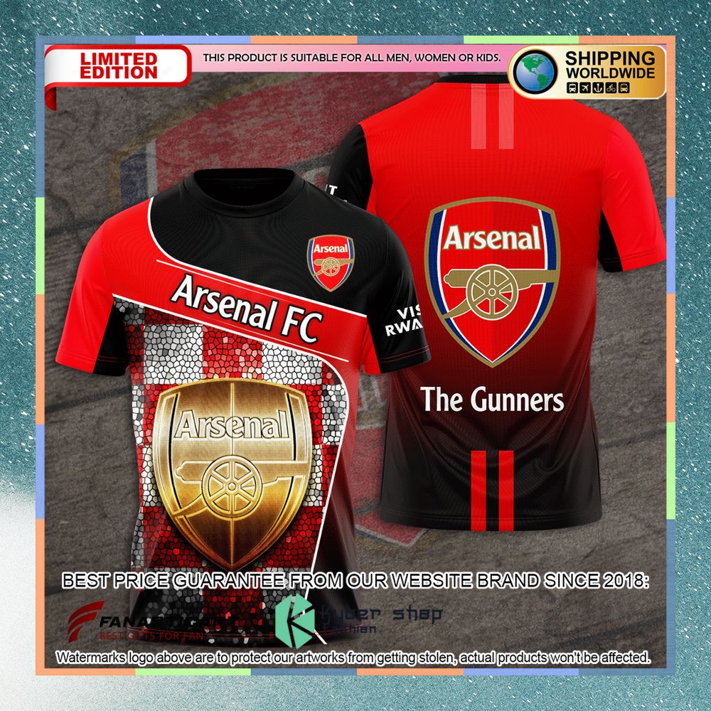 The Gunners Arsenal FC Hoodie, Shirt 6 The Gunners Arsenal FC Hoodie, Shirt word3