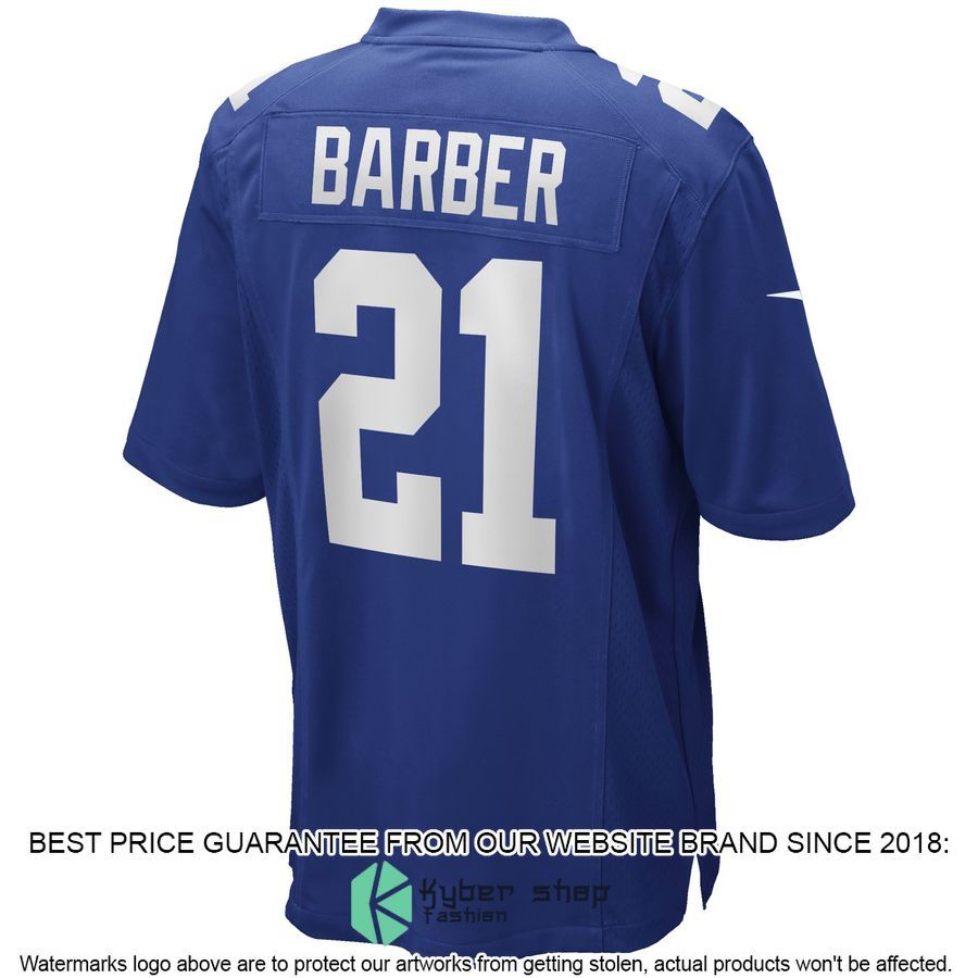 Tiki Barber New York Giants Football Royal Football Jersey 3 Tiki Barber New York Giants Football Royal Football Jersey word1