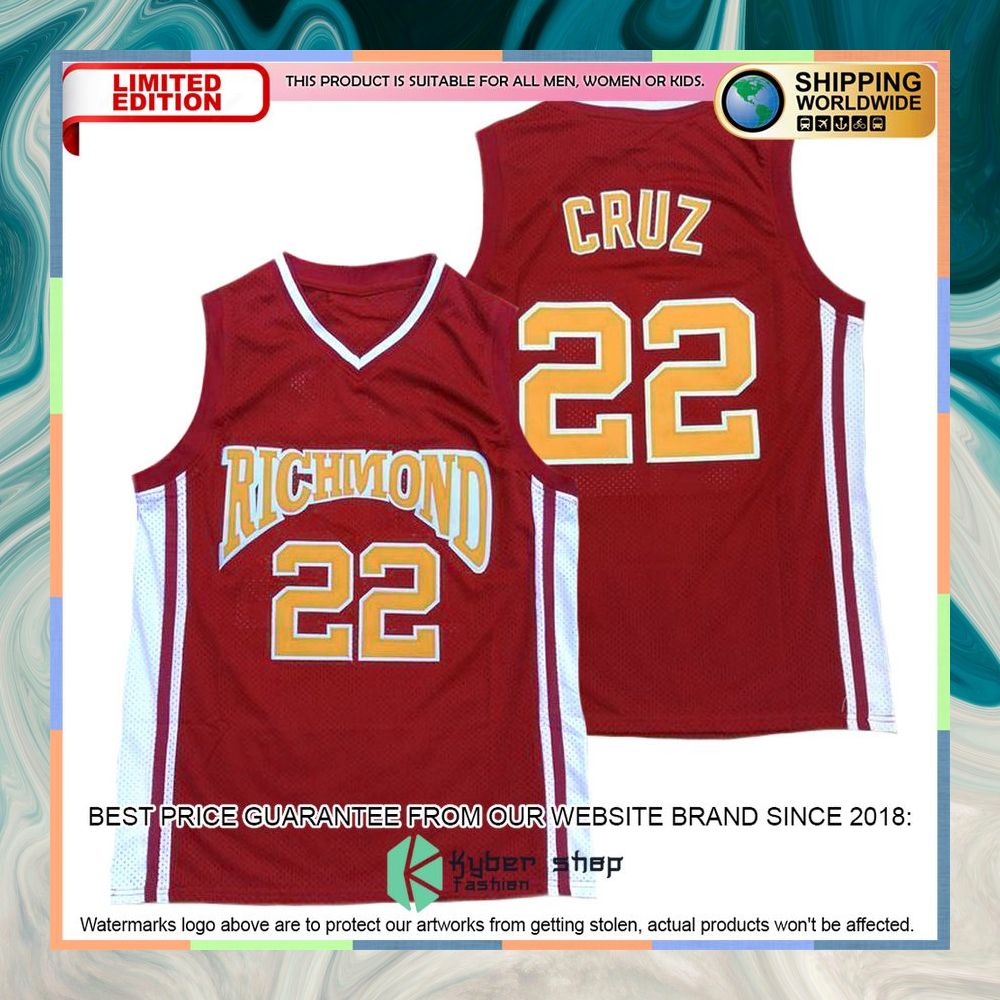 Timo Cruz Richmond Coach Carter Basketball Jersey 4 Timo Cruz Richmond Coach Carter Basketball Jersey word1