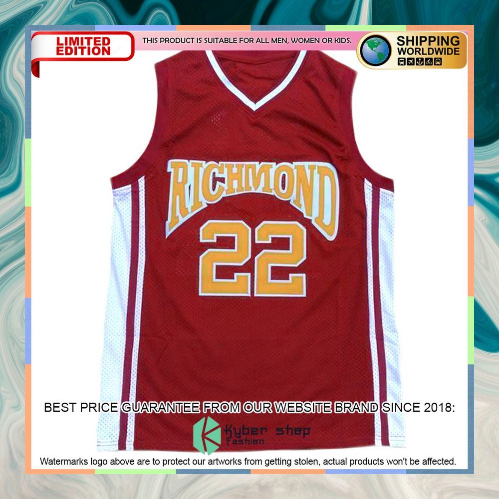 Timo Cruz Richmond Coach Carter Basketball Jersey 5 Timo Cruz Richmond Coach Carter Basketball Jersey word1