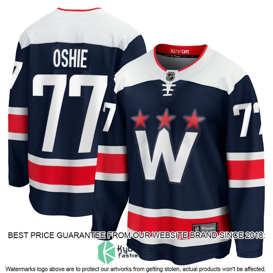 TJ Oshie Washington Capitals Breakaway Red Hockey Jersey 5 TJ Oshie Washington Capitals Breakaway Red Hockey Jersey word1