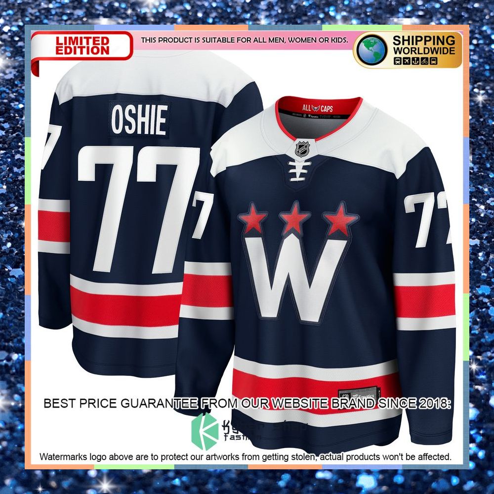 TJ Oshie Washington Capitals Breakaway Red Hockey Jersey 10 TJ Oshie Washington Capitals Breakaway Red Hockey Jersey word1