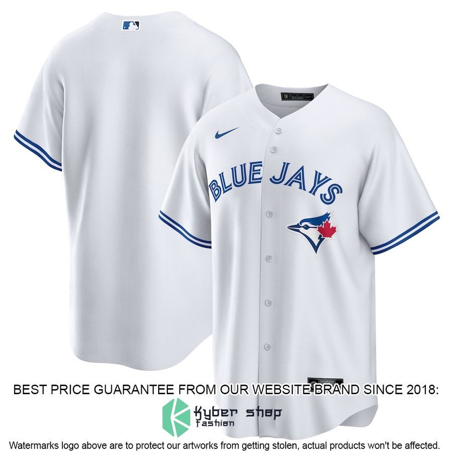 Toronto Blue Jays Home Blank White Baseball Jersey