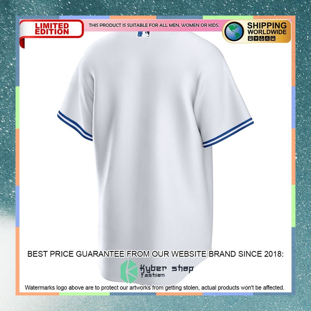 Toronto Blue Jays Home Blank White Baseball Jersey 6 Toronto Blue Jays Home Blank White Baseball Jersey word1