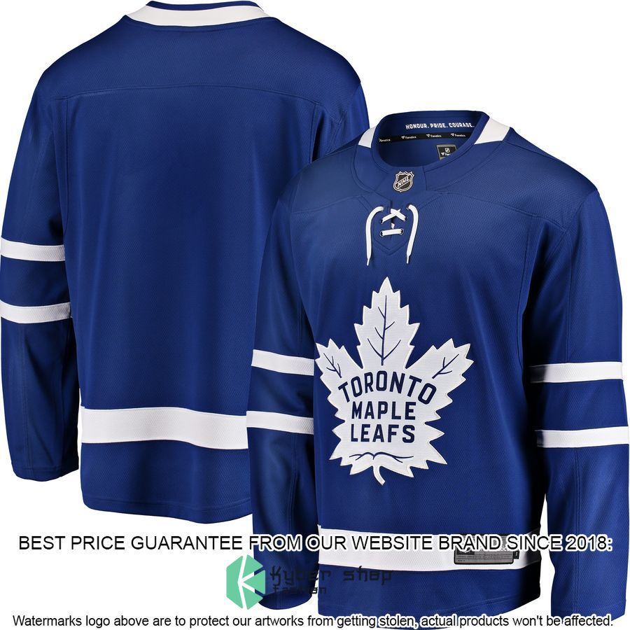 Toronto Maple Leafs Breakaway Home Blue Hockey Jersey