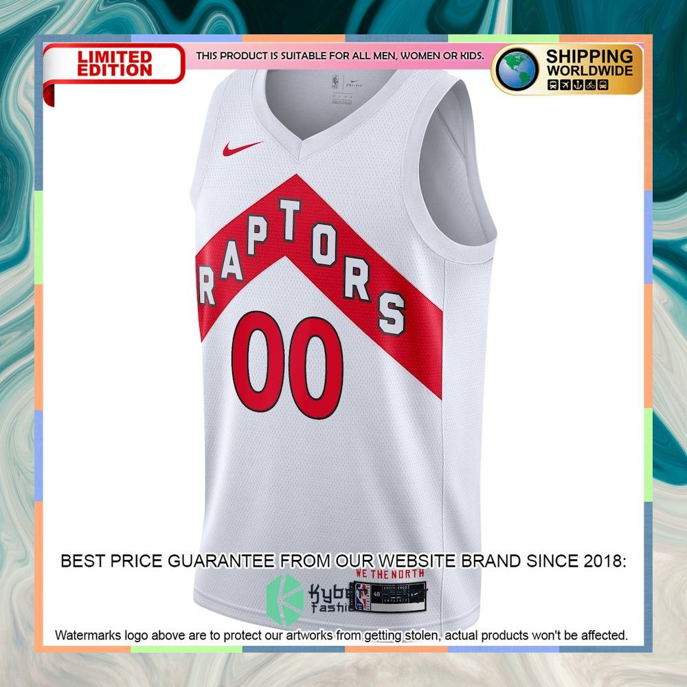 Toronto Raptors Nike 2020-21 Custom White Basketball Jersey 5 Toronto Raptors Nike 2020-21 Custom White Basketball Jersey word1