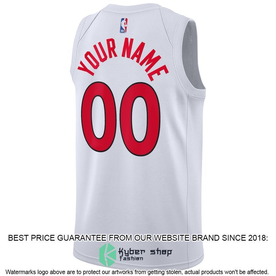 Toronto Raptors Nike 2020-21 Custom White Basketball Jersey 3 Toronto Raptors Nike 2020-21 Custom White Basketball Jersey word1