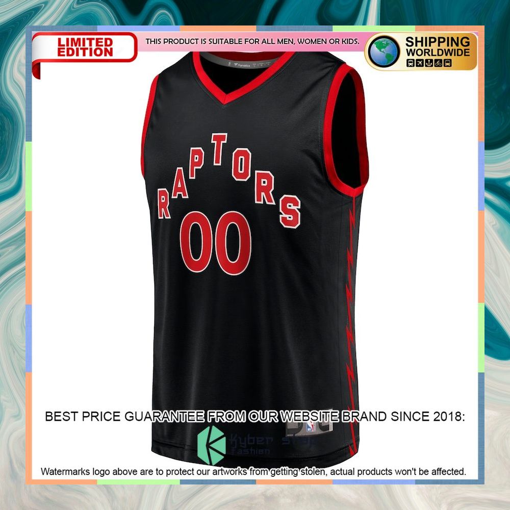 Toronto Raptors Youth Custom Black Basketball Jersey 5 Toronto Raptors Youth Custom Black Basketball Jersey word2