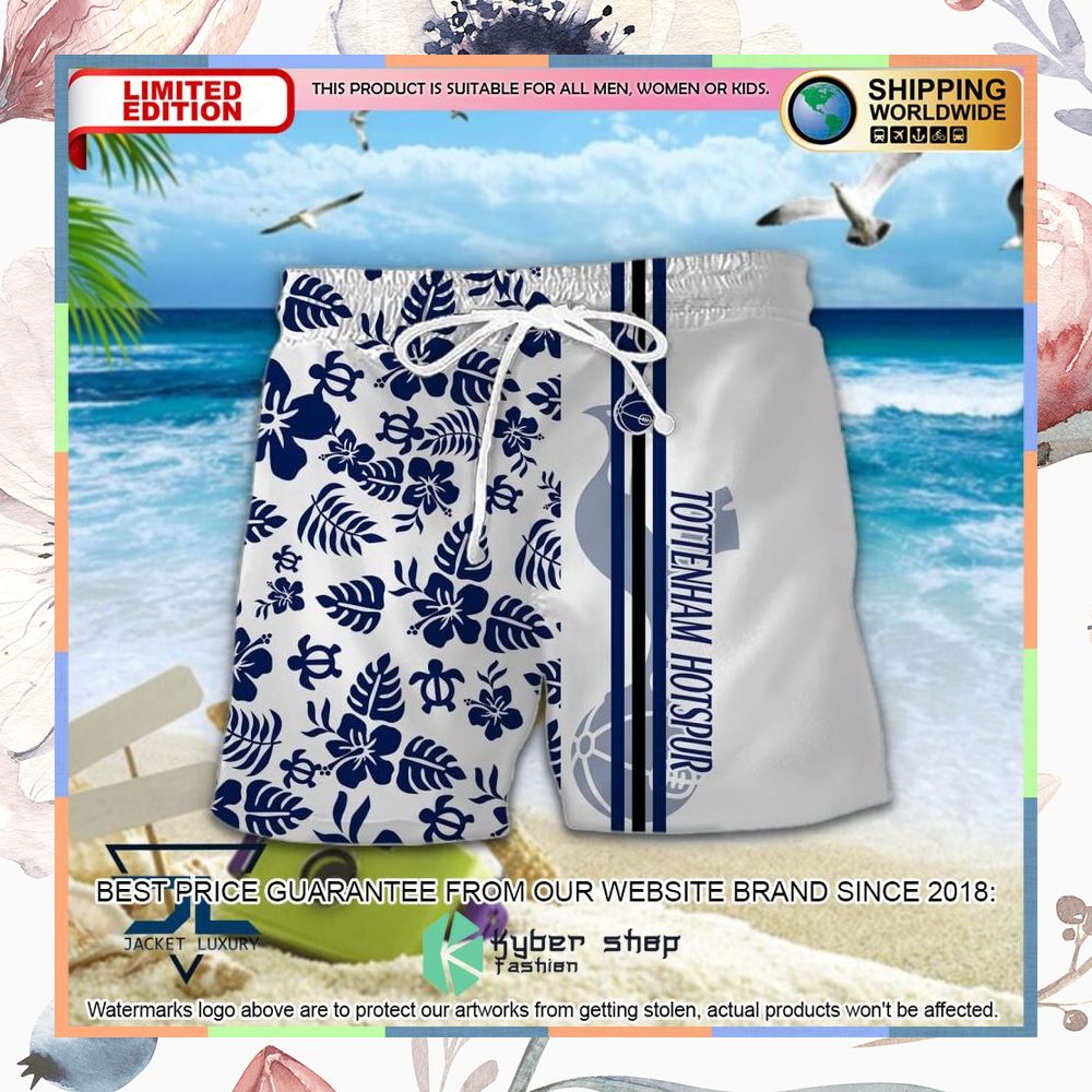 Tottenham Hotspur F.C Flowers Hawaiian Shirt, Shorts 6 Tottenham Hotspur F.C Flowers Hawaiian Shirt, Shorts word2