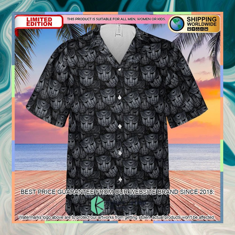Transformers Pattern Hawaiian Shirt 6 Transformers Pattern Hawaiian Shirt word3