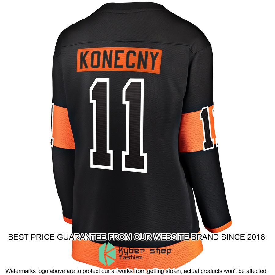 Travis Konecny Philadelphia Flyers Women's Alternate Premier Black Hockey Jersey 3 Travis Konecny Philadelphia Flyers Women's Alternate Premier Black Hockey Jersey word3