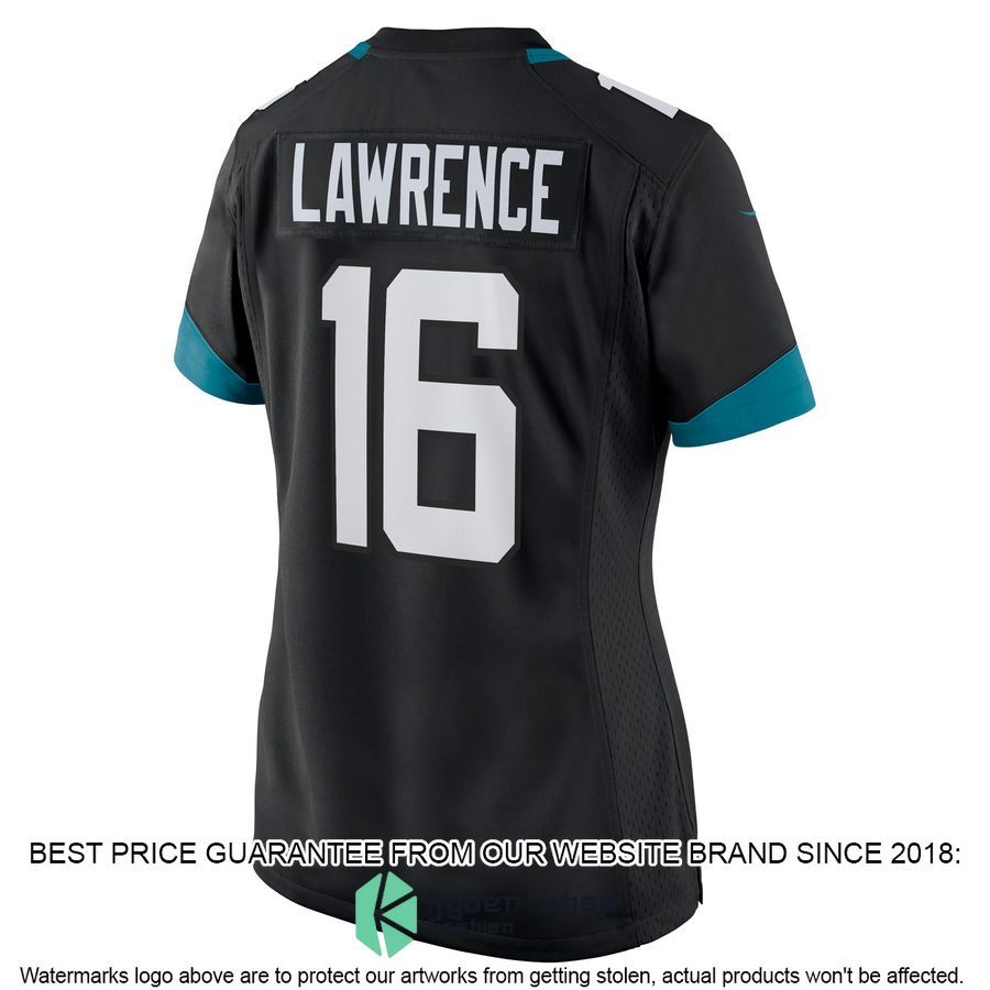 Trevor Lawrence Jacksonville Jaguars Women's Alternate Black Football Jersey 3 Trevor Lawrence Jacksonville Jaguars Women's Alternate Black Football Jersey word2