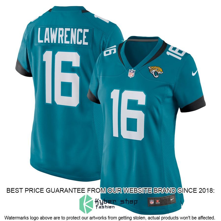 Trevor Lawrence Jacksonville Jaguars Women's Alternate Black Football Jersey 5 Trevor Lawrence Jacksonville Jaguars Women's Alternate Black Football Jersey word2