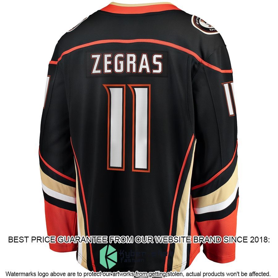 Trevor Zegras Anaheim Ducks Home Black Hockey Jersey 27 Trevor Zegras Anaheim Ducks Home Black Hockey Jersey word1