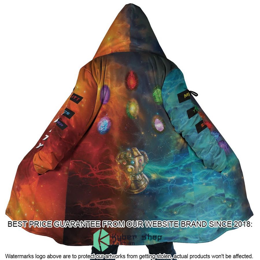 Trippy Cosmic Infinity Stones Marvel Hooded Cloak