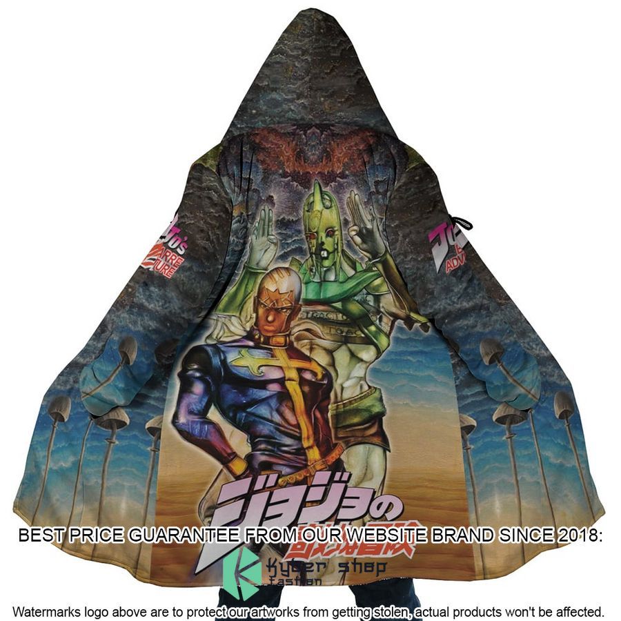 Trippy Enrico Pucci C-Moon Jojos Bizarre Adventure Hooded Cloak