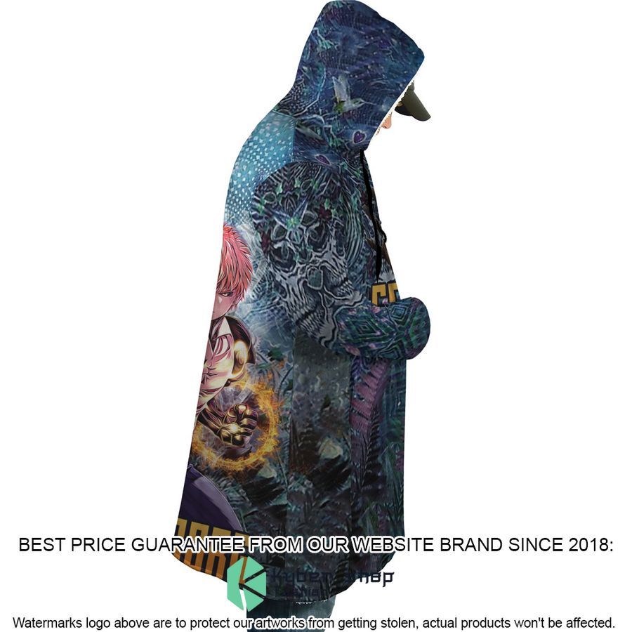 Trippy Genos One Punch Man Hooded Cloak 3 Trippy Genos One Punch Man Hooded Cloak word3