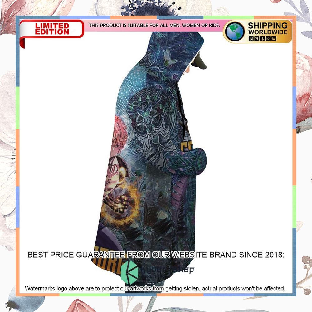 Trippy Genos One Punch Man Hooded Cloak 9 Trippy Genos One Punch Man Hooded Cloak word3
