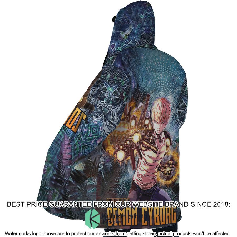 Trippy Genos One Punch Man Hooded Cloak 4 Trippy Genos One Punch Man Hooded Cloak word3