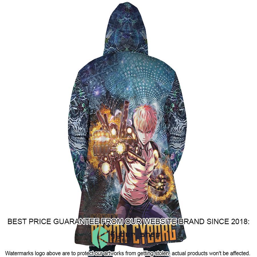 Trippy Genos One Punch Man Hooded Cloak 5 Trippy Genos One Punch Man Hooded Cloak word3