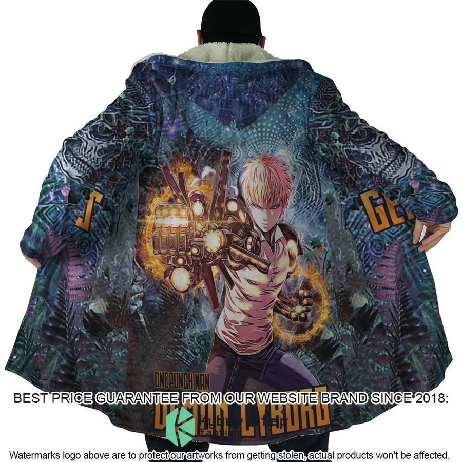 Trippy Genos One Punch Man Hooded Cloak 6 Trippy Genos One Punch Man Hooded Cloak word3