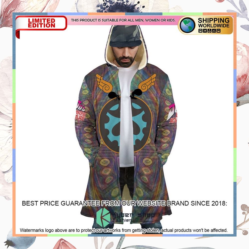 Trippy Giorno Giovanna Golden Wind Jojos Bizarre Adventure Hooded Cloak 8 Trippy Giorno Giovanna Golden Wind Jojos Bizarre Adventure Hooded Cloak word3