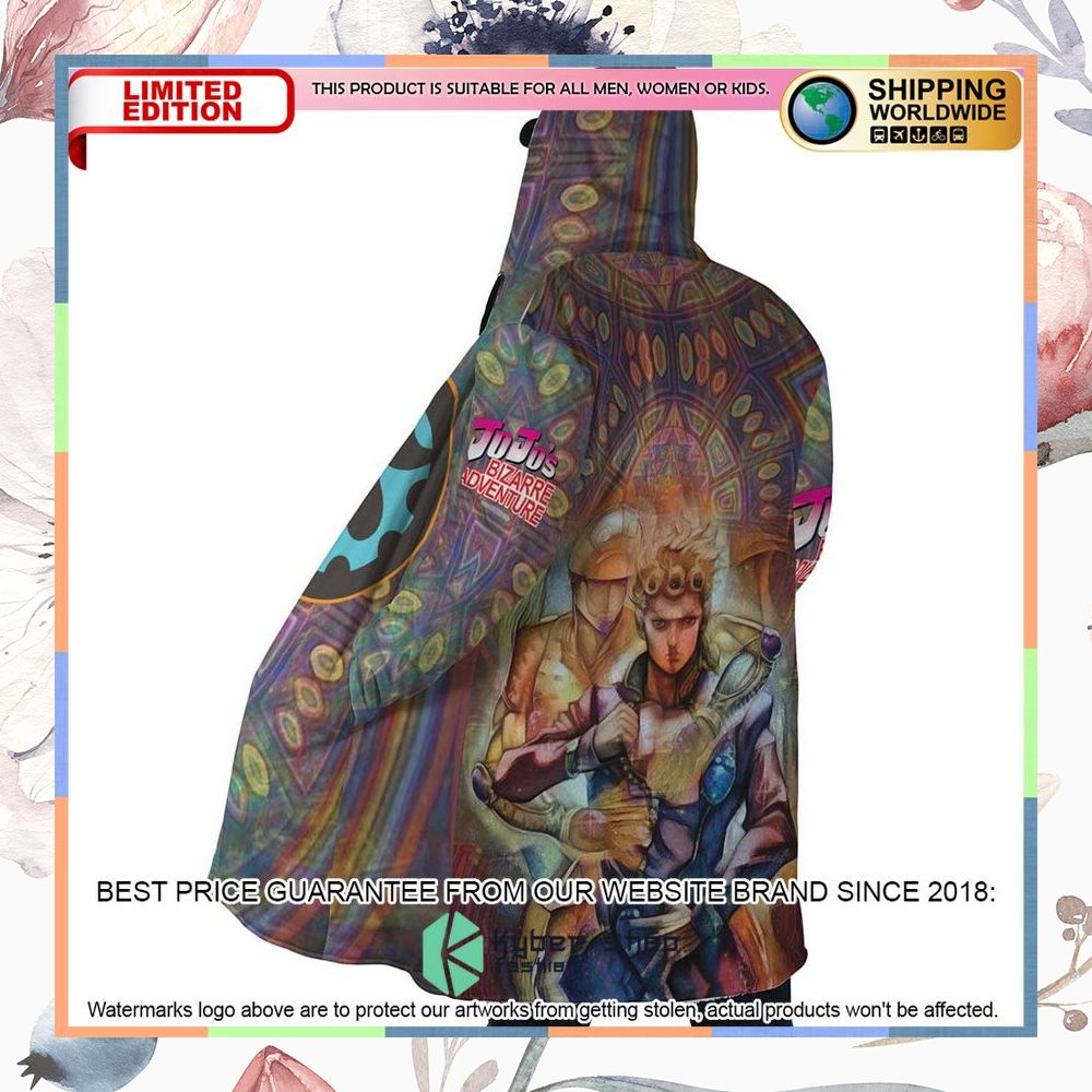 Trippy Giorno Giovanna Golden Wind Jojos Bizarre Adventure Hooded Cloak 11 Trippy Giorno Giovanna Golden Wind Jojos Bizarre Adventure Hooded Cloak word3