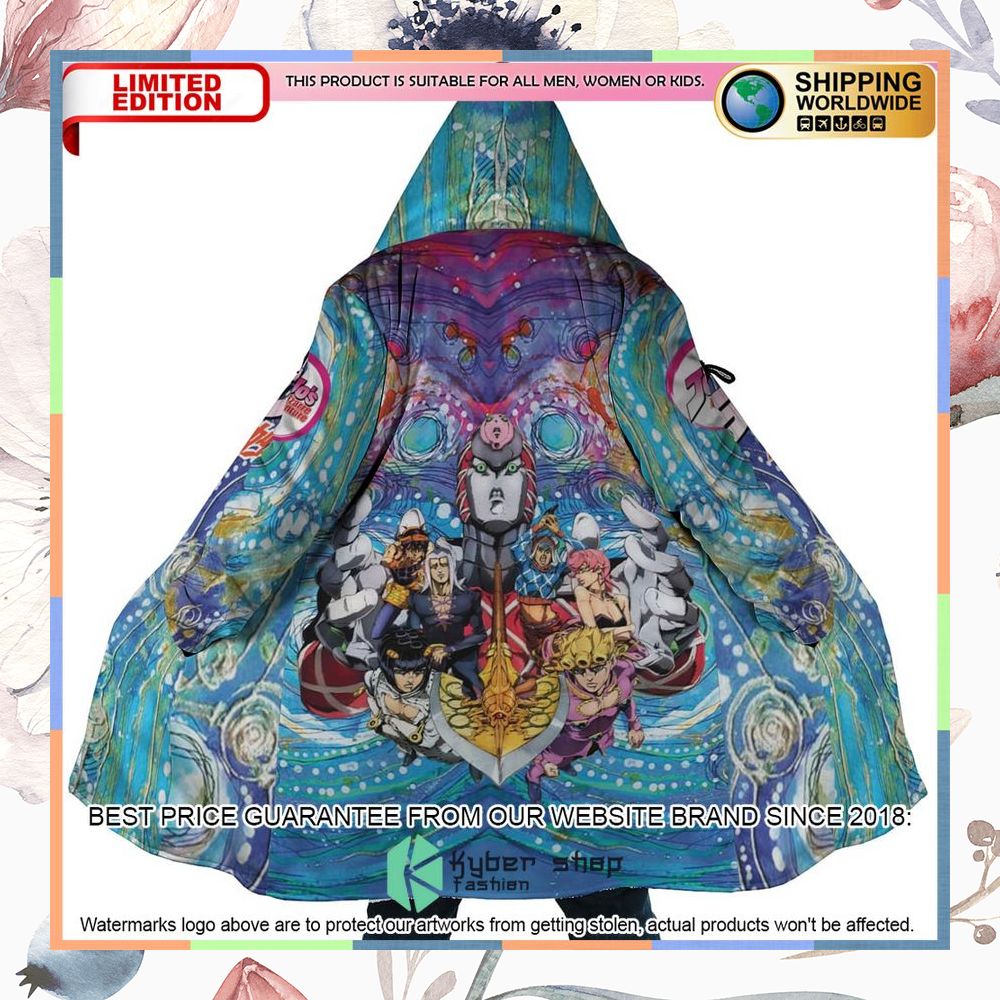 Trippy Golden Wind Squad Jojos Bizarre Adventure Hooded Cloak 7 Trippy Golden Wind Squad Jojos Bizarre Adventure Hooded Cloak word2