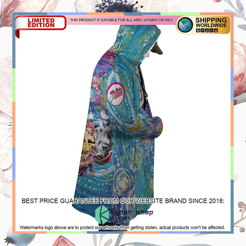 Trippy Golden Wind Squad Jojos Bizarre Adventure Hooded Cloak 9 Trippy Golden Wind Squad Jojos Bizarre Adventure Hooded Cloak word2