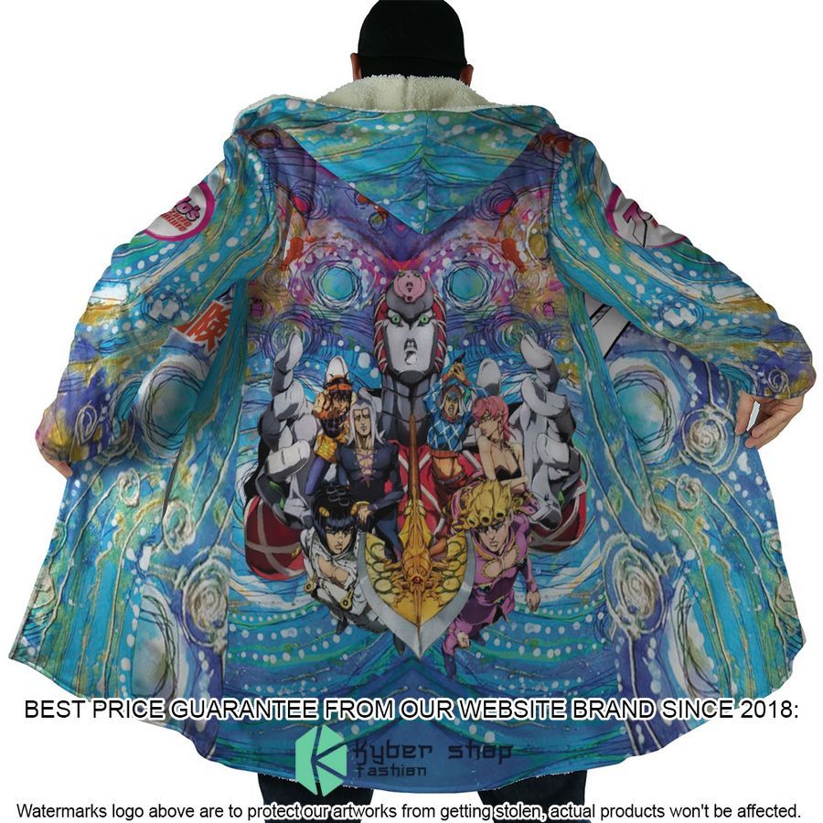 Trippy Golden Wind Squad Jojos Bizarre Adventure Hooded Cloak 6 Trippy Golden Wind Squad Jojos Bizarre Adventure Hooded Cloak word2