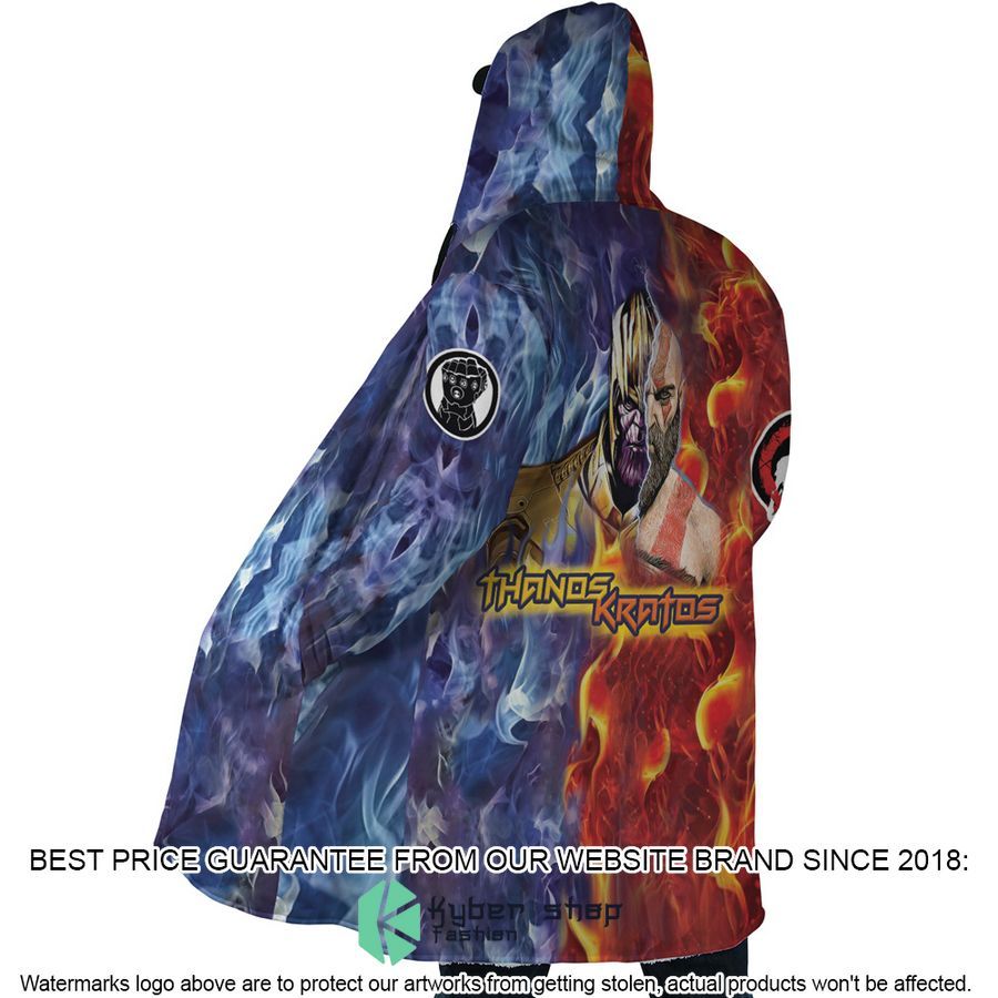 Trippy Thanos And Kratos Marvel Hooded Cloak 4 Trippy Thanos And Kratos Marvel Hooded Cloak word3