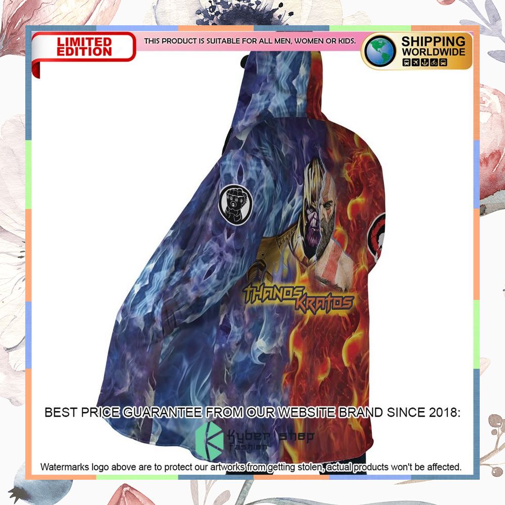 Trippy Thanos And Kratos Marvel Hooded Cloak 10 Trippy Thanos And Kratos Marvel Hooded Cloak word3
