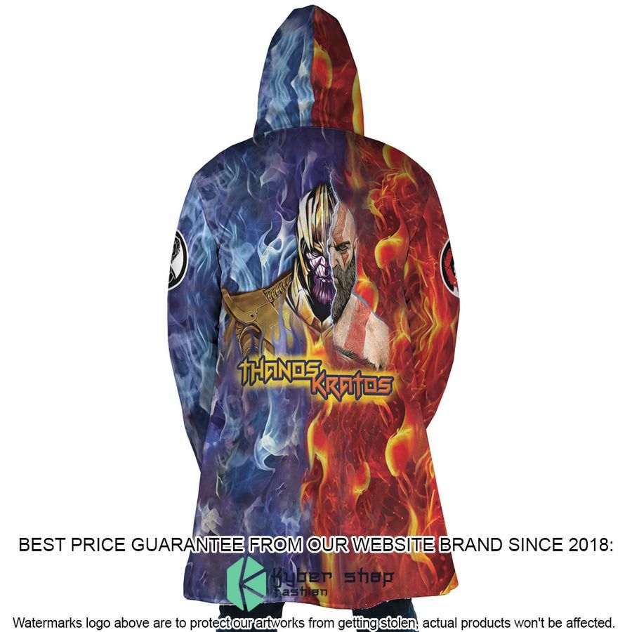 Trippy Thanos And Kratos Marvel Hooded Cloak 5 Trippy Thanos And Kratos Marvel Hooded Cloak word3