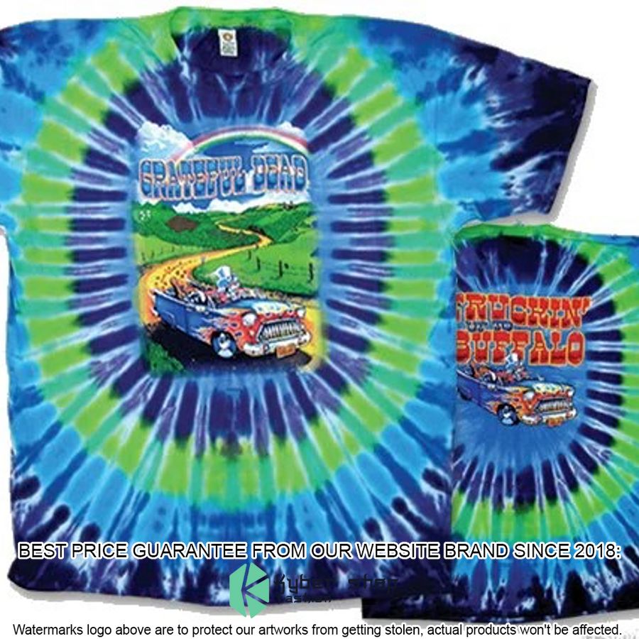 Truckin' To Buffalo Tie Dye Shirt, Hoodie