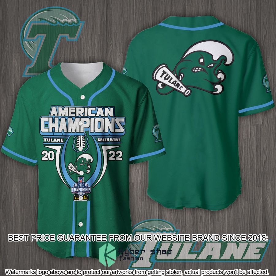 Tulane Green Wave AAC Champions Hawaiian Shirt