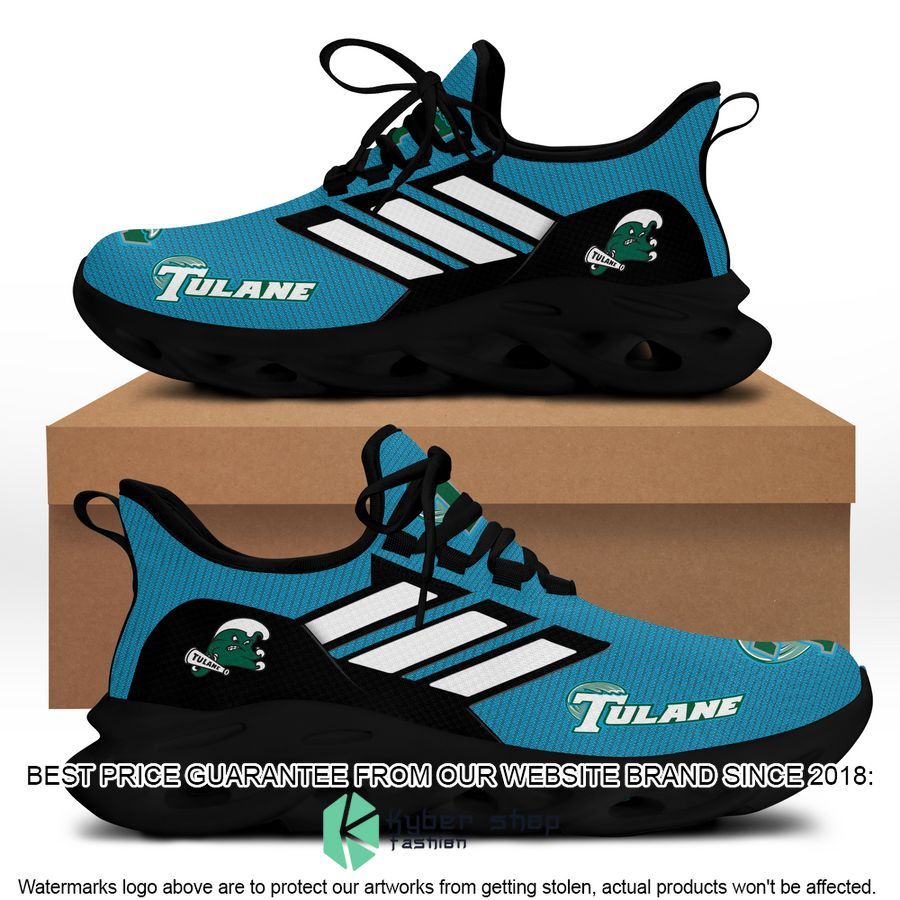 Tulane Green Wave Blue Clunky Max Soul Shoes