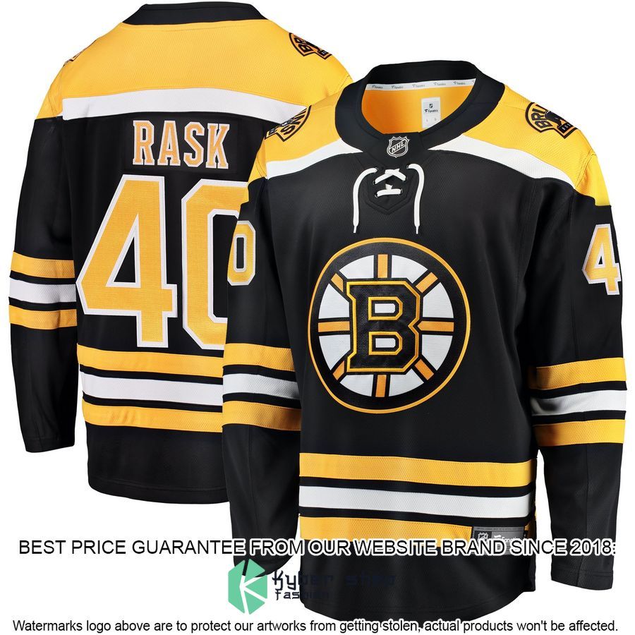 Tuukka Rask Boston Bruins Breakaway Black Hockey Jersey 4 Tuukka Rask Boston Bruins Breakaway Black Hockey Jersey word3