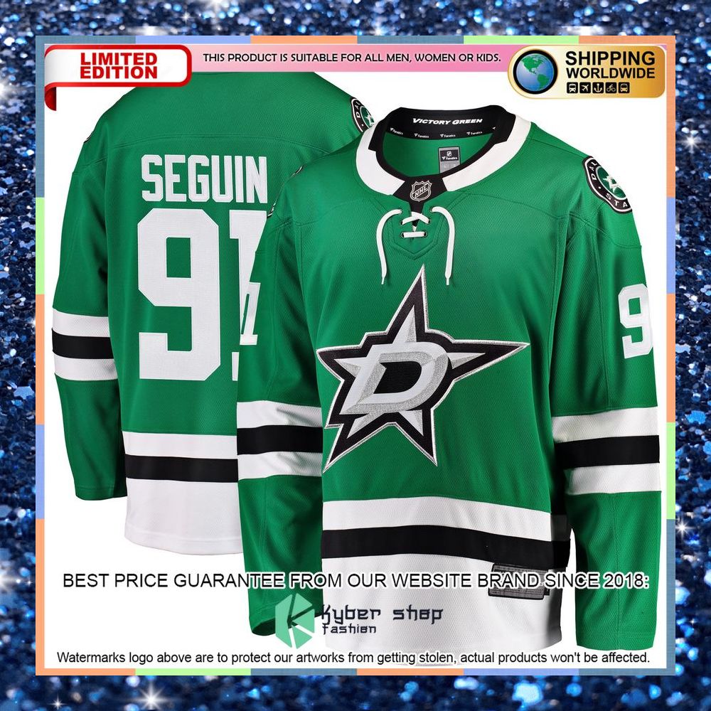 Tyler Seguin Dallas Stars 2020-21 Alternate Premier Black Hockey Jersey 11 Tyler Seguin Dallas Stars 2020-21 Alternate Premier Black Hockey Jersey word3