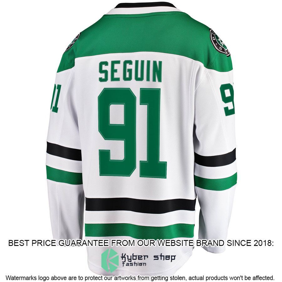 Tyler Seguin Dallas Stars Away Premier White Hockey Jersey 3 Tyler Seguin Dallas Stars Away Premier White Hockey Jersey word1