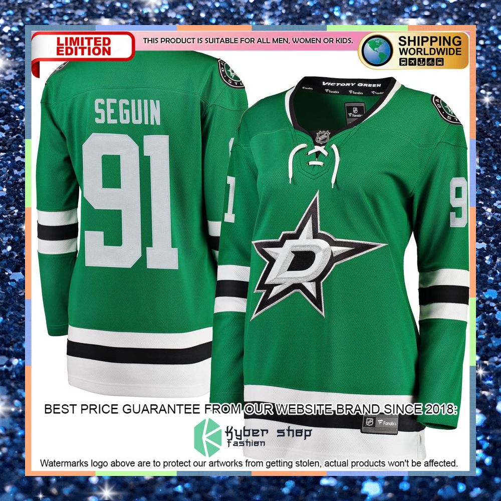 Tyler Seguin Dallas Stars Women's 2020-21 Alternate Premier Black Hockey Jersey 10 Tyler Seguin Dallas Stars Women's 2020-21 Alternate Premier Black Hockey Jersey word2